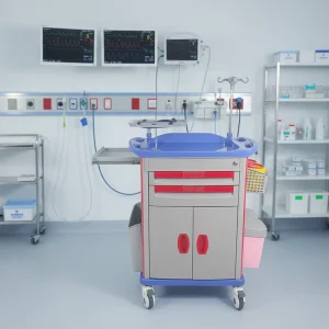 VET Veterinary Medical Rescue and Treatment Infusion Cart ABS Material Multi Function VET 750 Model 40 lb Load