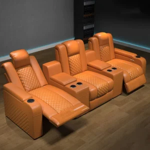VIP Cinema Sofas Electric Recliner Seating for Home Theater, Commercial Cinema Room and Private Lounge