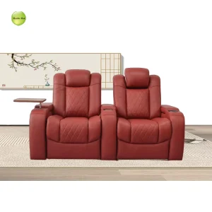 VIP Seating Leather Cinema Theater Seats Multimedia Power Recliner Home Theatre Recliner Sofa