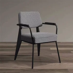 VL Industrial Style Back Chair Light Luxury Coffee Shop Armchair Home Desk Furniture