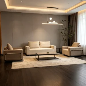 Vacuum Packed Metal Frame Sofa Modern Sofa Set Single Chair 2 Seater Compressed Furniture