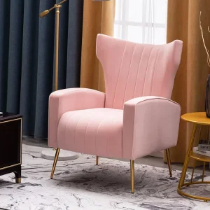 Velvet Sofa Nordic Single Hotel Office Chair Luxury Couch Gold Fabric Modern Set Furniture Sectional Home Sofa Living Room