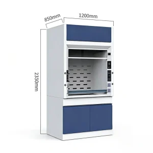 Ventilation Cabinet Laboratory Exhaust All Steel Chemical Release Experiment Desktop Exhaust