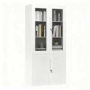 Versatile Modern Metal Filing Cabinet Adjustable Durable Storage for Home Office Bedroom School Warehouse Living Room Hospital