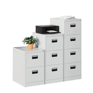 Vertical 3 Drawer Steel Filing Cabinet for Office