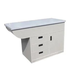 Veterinary Clinic Wooden Frame Dry Animal Vet Disposal Table Exam Table for Vet
