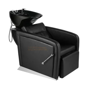 Vintage Shampoo Chair with Ceramic Basin Super Quality Hair Salon Equipment Professional Shampoo Bed for Sale