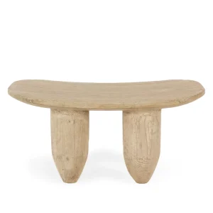 Vintage Style Home Solid Wood Stool Living Room Hotel Reception Dining Shoe Changing Versatile Footstool