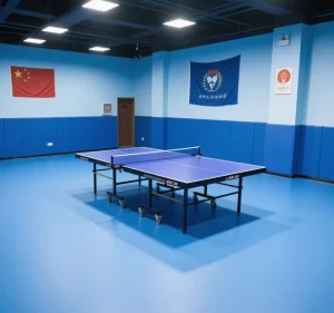 Vinyl Flooring for Table Tennis Courts Fitness Training Facilities and Anti Slip Flooring