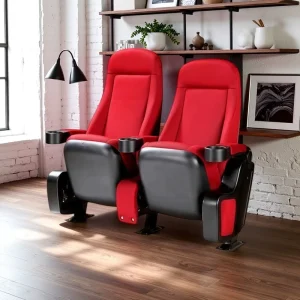 Vip Modern Fabric Cinema Theater Home Chair Auditorium Theater Seats Chairs with High Density Sponge