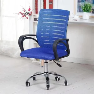 Visitor Adjustable Ergonomic Office Swivel Chair Executive Mesh Office Chairs With Lumbar Support