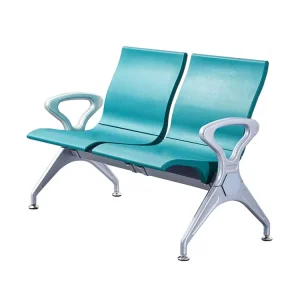Waiting Area Metal Frame Public Armchair Office or Visitor Chair 2 seater Waiting Chair Airport Chair Furniture