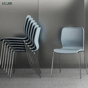 Waiting Room Stackable Plastic Chair