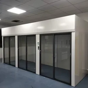 Walk in Fume Hood All Steel Custom Size Laboratory Chemical Fume Cabinet for School Hospital Lab