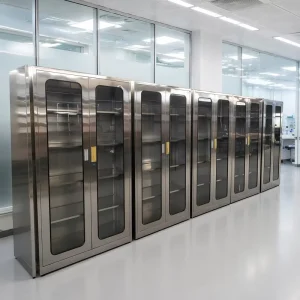 Waterproof Medical Treatment Cupboard Medical Consumable Storage Cabinet Stainless Steel Hospital Instrument Cupboard