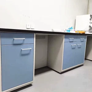 Well assembled Steel Lab Bench for Laboratory With High Quality and Clean Surface Factory Direct Outlet