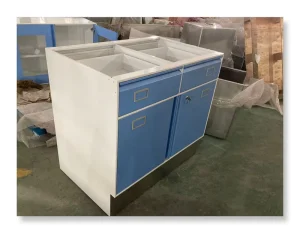 Wheel Bench Movable Pathology Laboratory Workbench Table School Physical Laboratories Chemical Lab Furniture