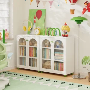 White Corner Metal Bookshelf with Space saving Triangular Design