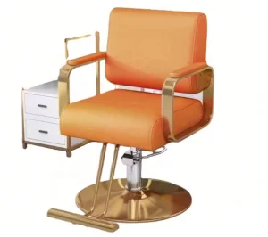 White Saloon Sillas Peluqueria Para Furniture De Belleza Reclining Barber Hairdressing Salon Chair for Beauty Hair