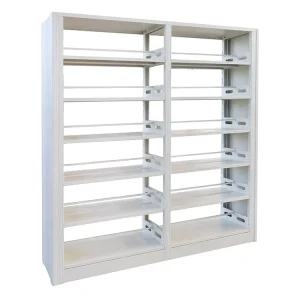 White Steel Metal Frame Book Case Library Metal Frame Bookshelf Storage Cabinet Metal Bookcases for Living Room