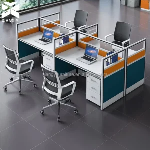 With Drawer Desk Table De Bureau Computer Table Cubicle Office Table I Shape Workstations Call Center Office Desk with Partition