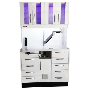 Wooden Customizable Dental Cabinets Hospital Furniture Cabinet for Dental Clinic