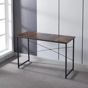 Wooden Metal Frame Office Furniture Computer Desk Office Study Desk