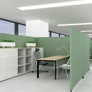 Wooden Modern Convertible Call Center Cubicle Module Office Workstation for Office Projects