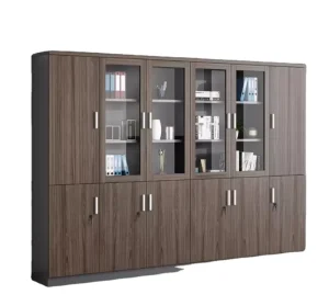 Wooden Office File Cabinet Office Durable Equipment Filing Cabinet Vertical Filing Cabinet