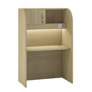Wooden Study Table Designs Library Desk Modern Reading Table for Library Computer Desk