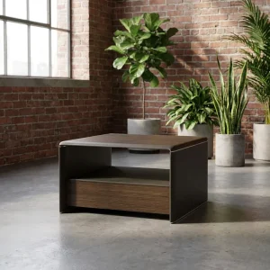 Wooden Tea Table Design Living Room Office Square Modular Coffee Table