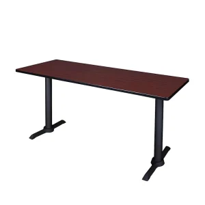 Wooden Top Training Table Adjustable Training Desk