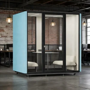 Working Pods for Home Modular Contained Meeting Mini Seating Office Cubicle Soundproof Cost Working Pods