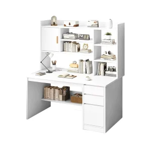 Working Table for Home Office Table with Drawers PC Desk Computer