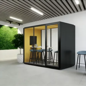 Workspace Glass Hush Booths Acoustic Affordable Soundproof Custom Price Booth Prefab Individual Offices Pods Meeting