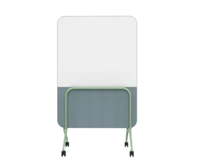 Writable Acoustic Privacy Screen Whiteboard Divider for Collaborative Workspace