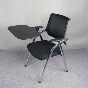 Writing Table with Pad Chromed Leg Student Meeting Chair