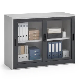 XLB Modern Steel Office Lockable File Cabinet with 3 Drawers Metal Construction Commercial Use Thickened Document Panel