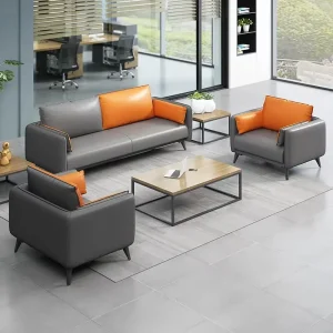 XTSF 030 Modern Executive Office Sofa Luxury Elegant Design with Melamine Board Full Edge Sealing Process Extendable