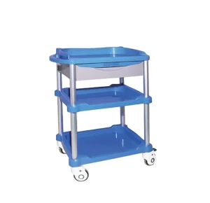 YX MT750D3 Hospital Equipment ABS Medical Nursing Trolley Hospital Cart Clinic Used Medicine Trolley