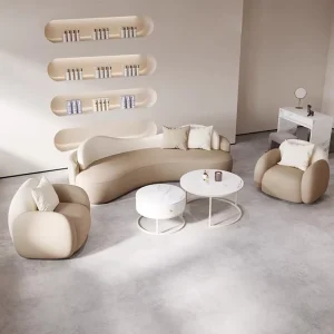 YXSF 14 Escritorio Office Furniture Commercial Modern Reception Sofa Office Couch Leather Office Sofa Set Furniture