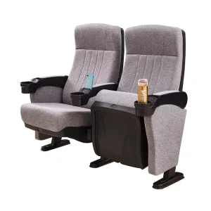 Yingchi YC 911 Industrial Design Foldable Customized Plastic Fabric Recliner Theater Cinema Chair for Home Movie