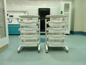 ZENVA ZH NJC Y4 4 Endoscope Transfer Trolley with 1 Year Warranty and Online Technical Support
