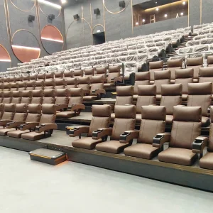 ZJ810 Retractable Seating Electric Retractable Seating for Cinema Multi purpose Retractable Seating