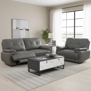 Zero Wall Recliner Sofa 3+2+1 Leather Genuine Living Room Furniture