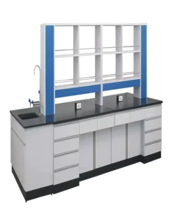 and High Quality Chemistry Lab Equipment Lab Furniture C frame Structure Lab Working Bench by Chinese Supplier