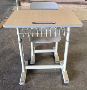 and High Quality School Desk and Chair with Adjustable Features for Classroom Assembly Required