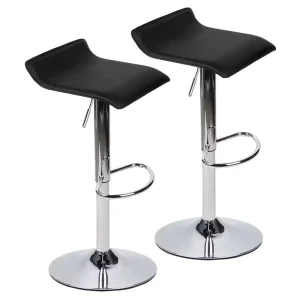 bar Furniture French Leather High top bar Chairs and Stools Kitchen Island Rotating High Chairs Counter bar Stools