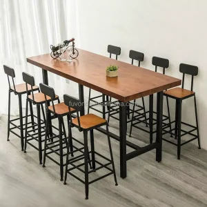 bar Furniture Modern High Bar Stools Chair With Curved Backrest for bar Restaurant Cafe