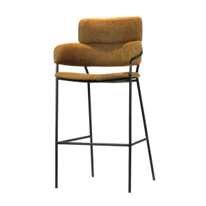 bar Stool with Arms High bar Stool Kitchen Chair with Metal Legs Taburetes Altos